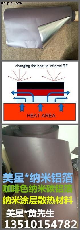 纳米铝箔，纳米碳铝箔，纳米涂层铝箔散热材料